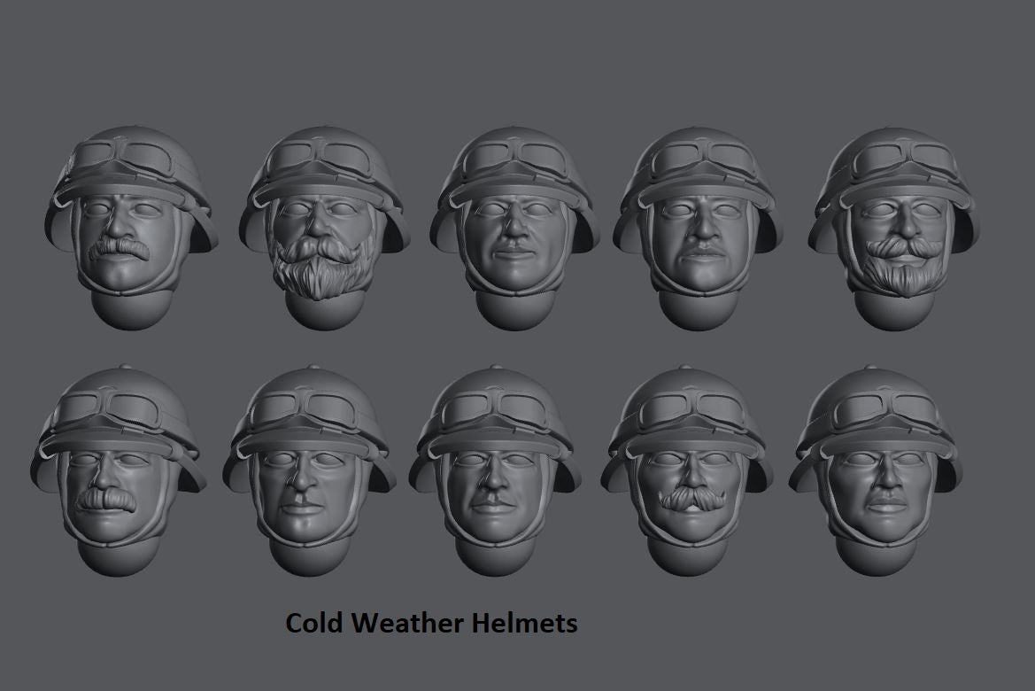 Russian Empire - Line Infantry Bodies & Heads