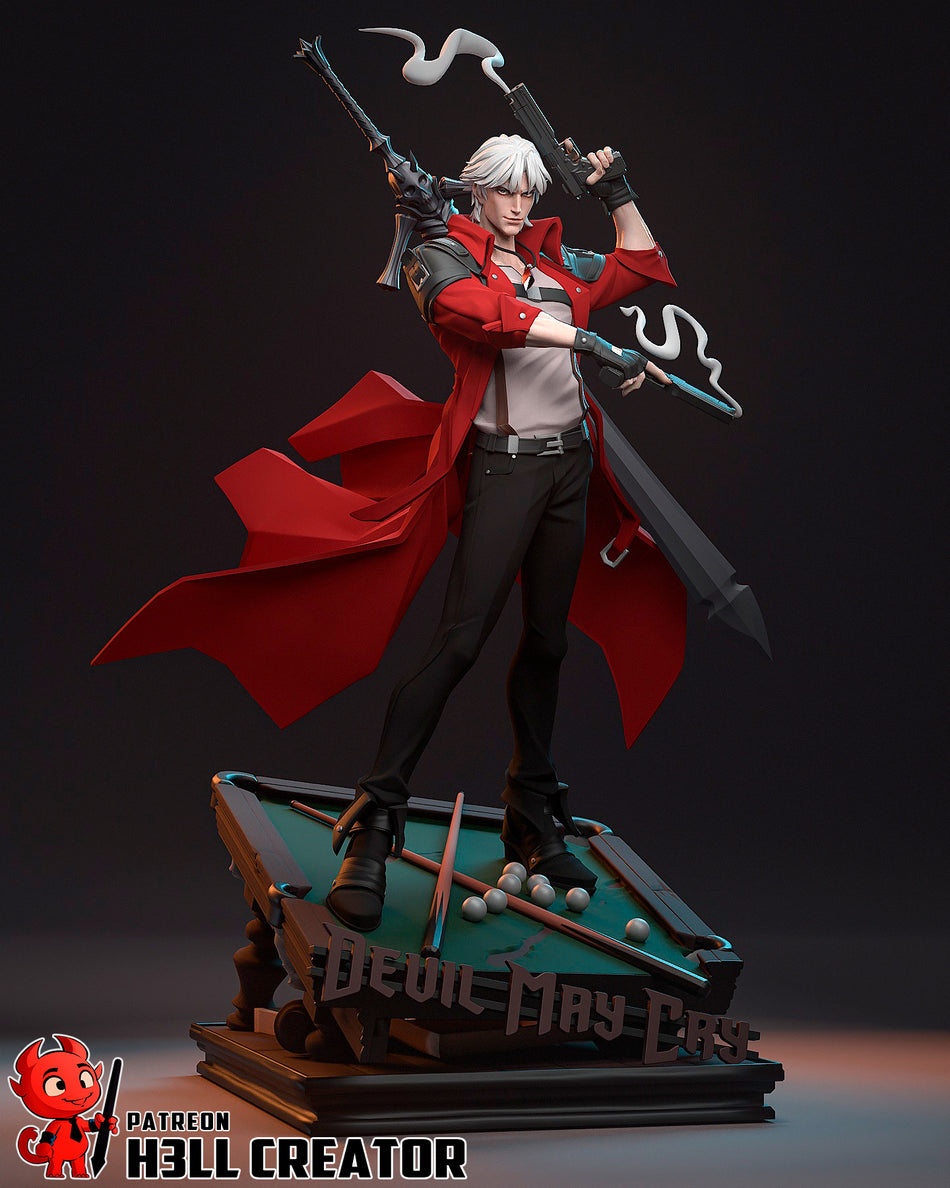 Dante Garage Kit Figure - Devil May Cry | H3LLCreator