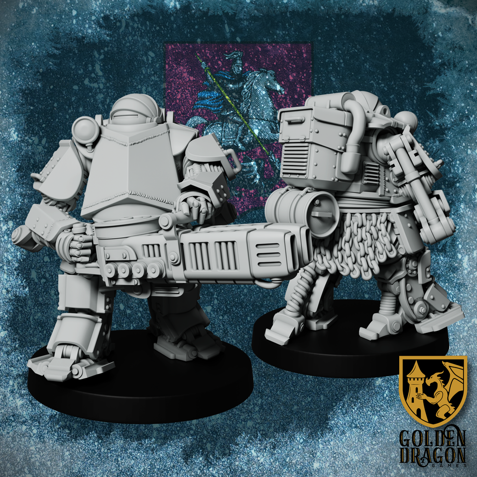 Russian Empire - SB-24 "Druzhina" Battlesuits