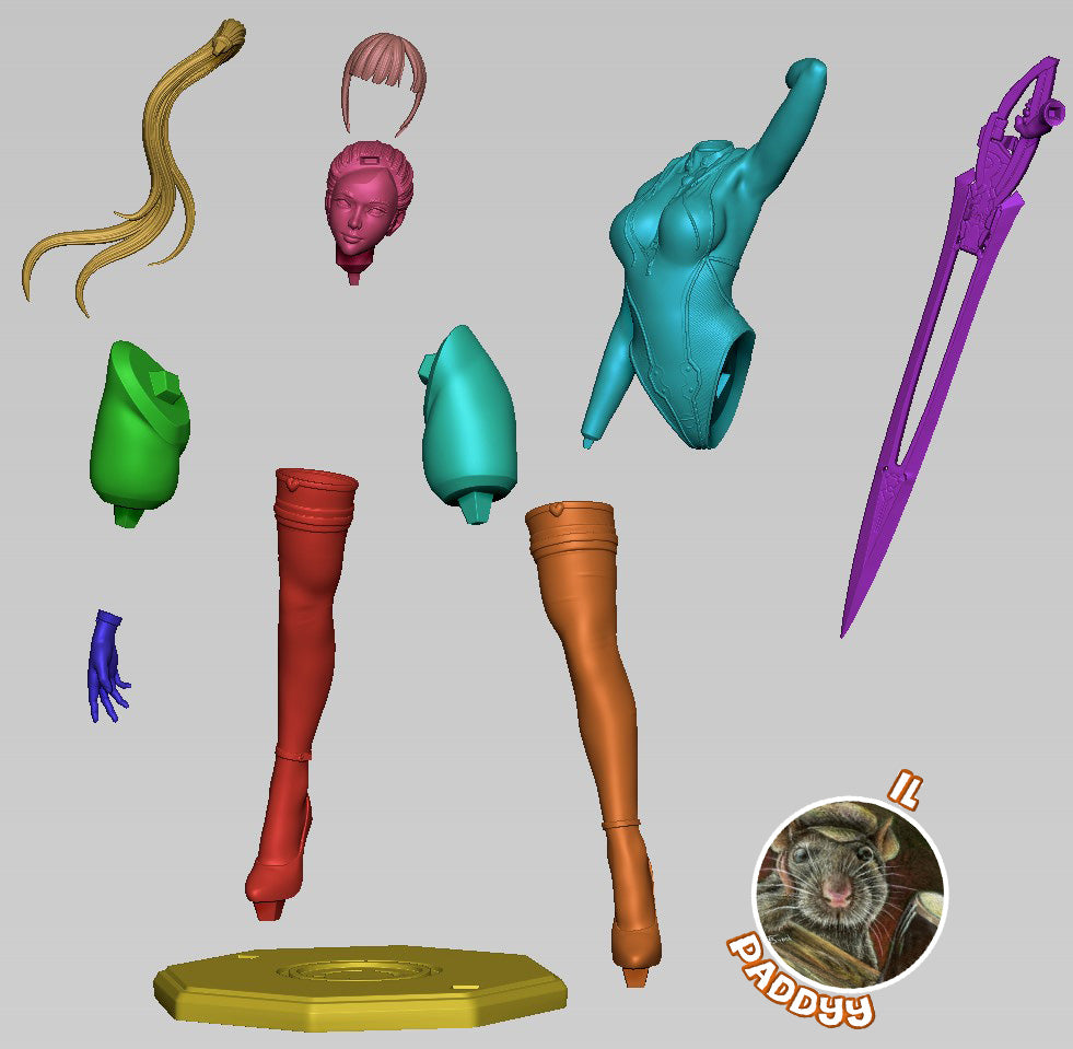 Eve Garage Kit Figure - Stellar Blade [Il Padddyy] – Trisagion Models