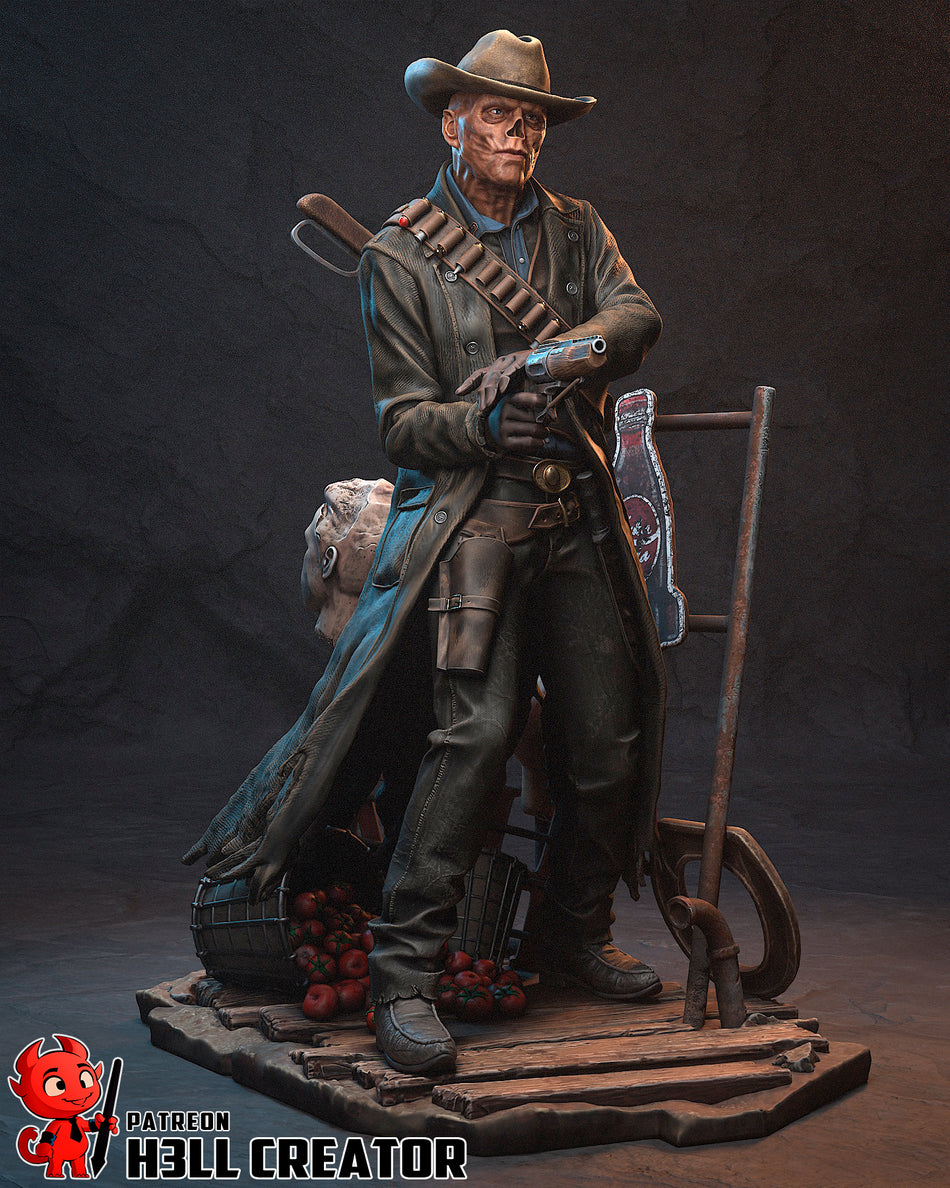 The Ghoul [Cooper Howard] Garage Kit Figure - Fallout | H3LLCreator