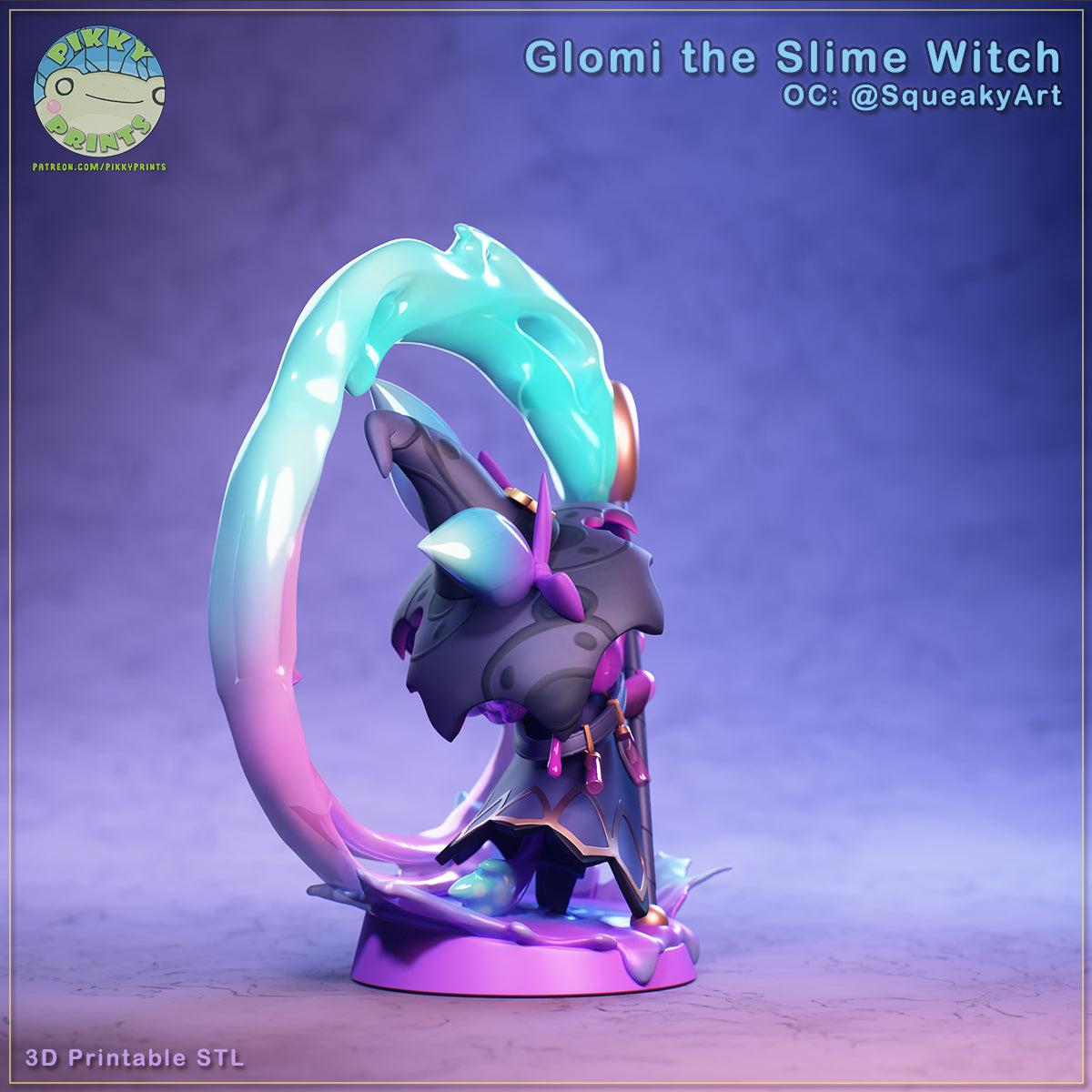 Glomi Slime Witch Garage Kit Figure – Trisagion Models