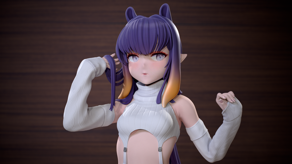 Ina Ninomae Figure