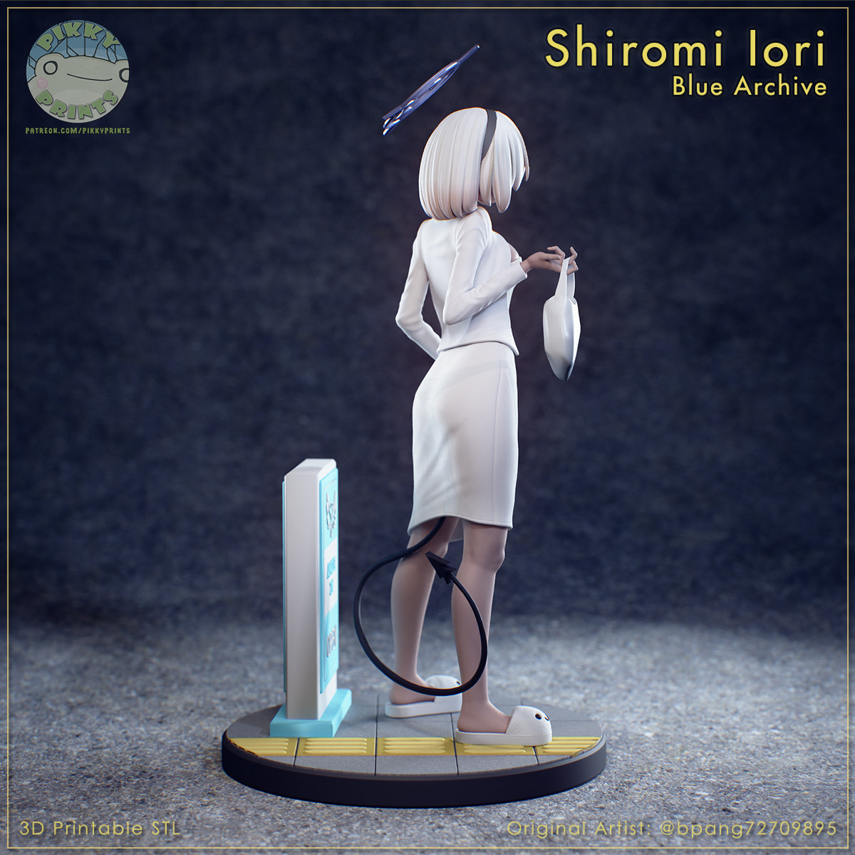 Shiromi Iori Garage Kit Figure (Blue Archive) – Trisagion Models