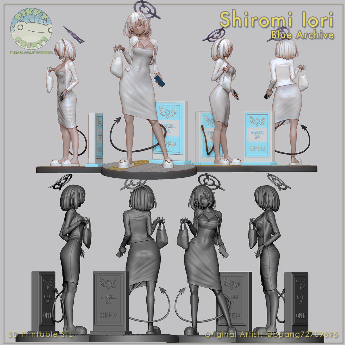 Iori Garage Kit Figure (Blue Archive) – Trisagion Models