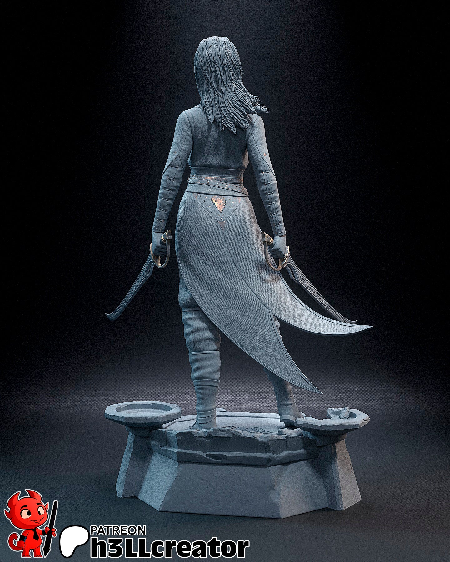 Jaheira Garage Kit Figure – Trisagion Models
