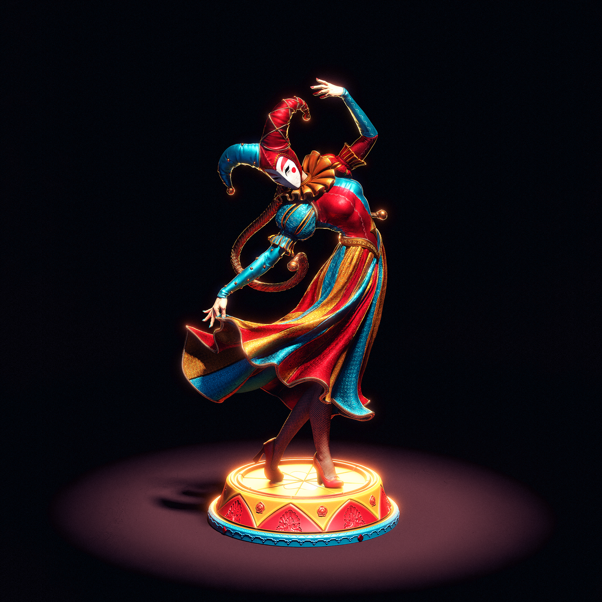 Jester Garage Kit Figure | CA3D Studios – Trisagion Models