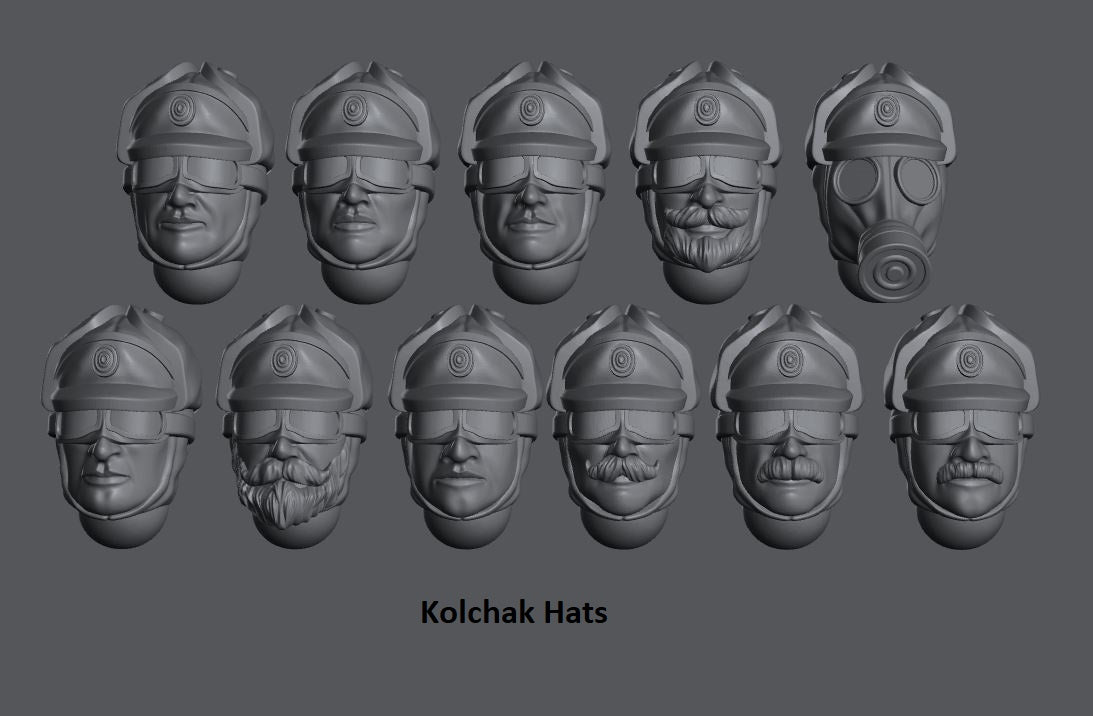 Russian Empire - Line Infantry Bodies & Heads