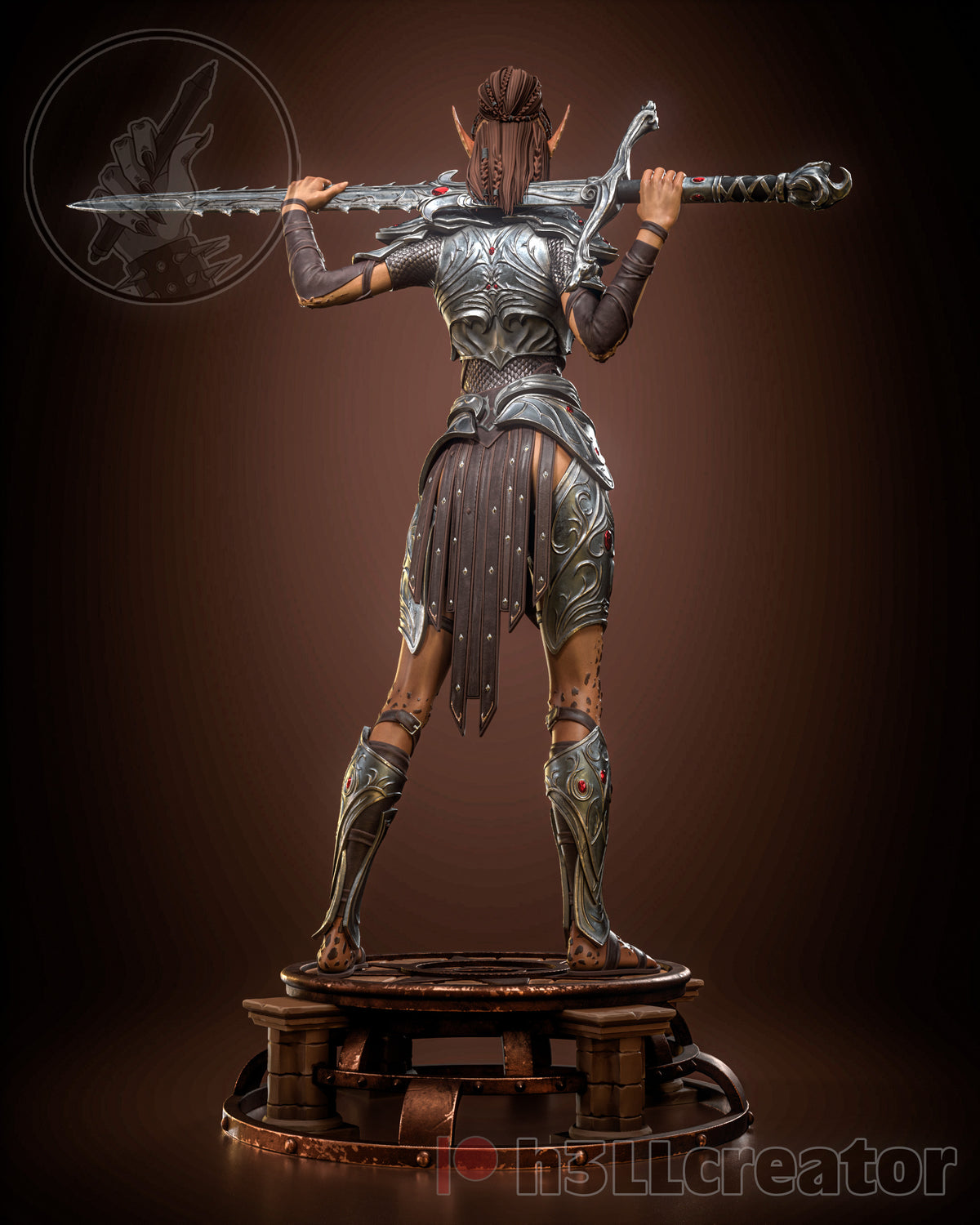 Lae'zel - Baldur's Gate Garage Kit Figure | H3LLCreator – Trisagion Models