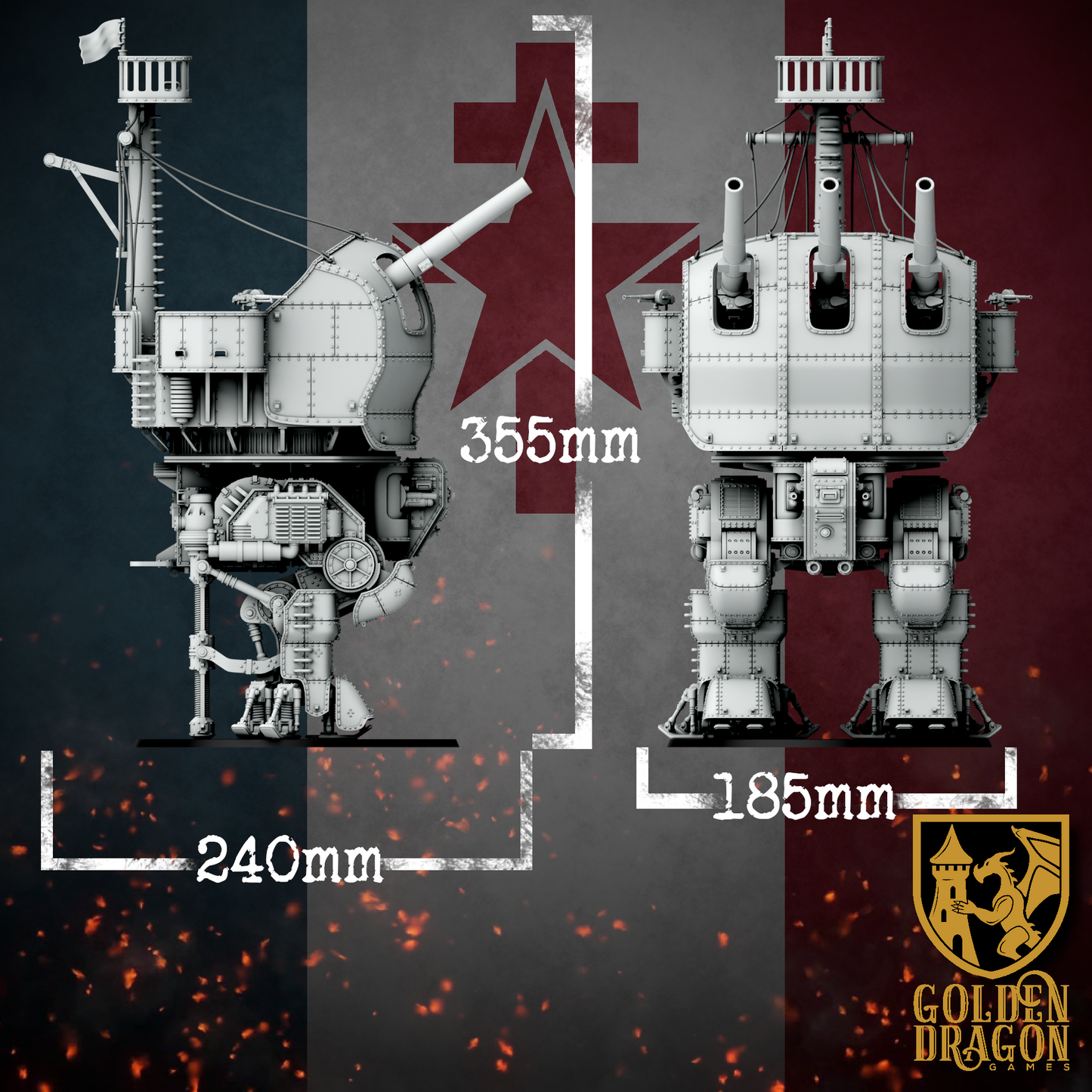 New French Republic - Carnot Mobile Anti-Aethership Battery