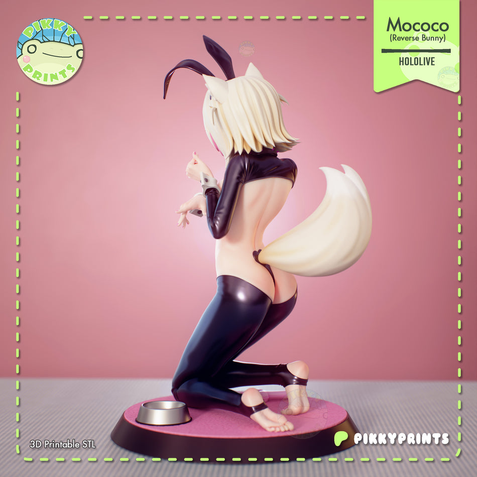 Mococo Reverse Bunny Garage Kit Figure - Hololive | PikkyPrints