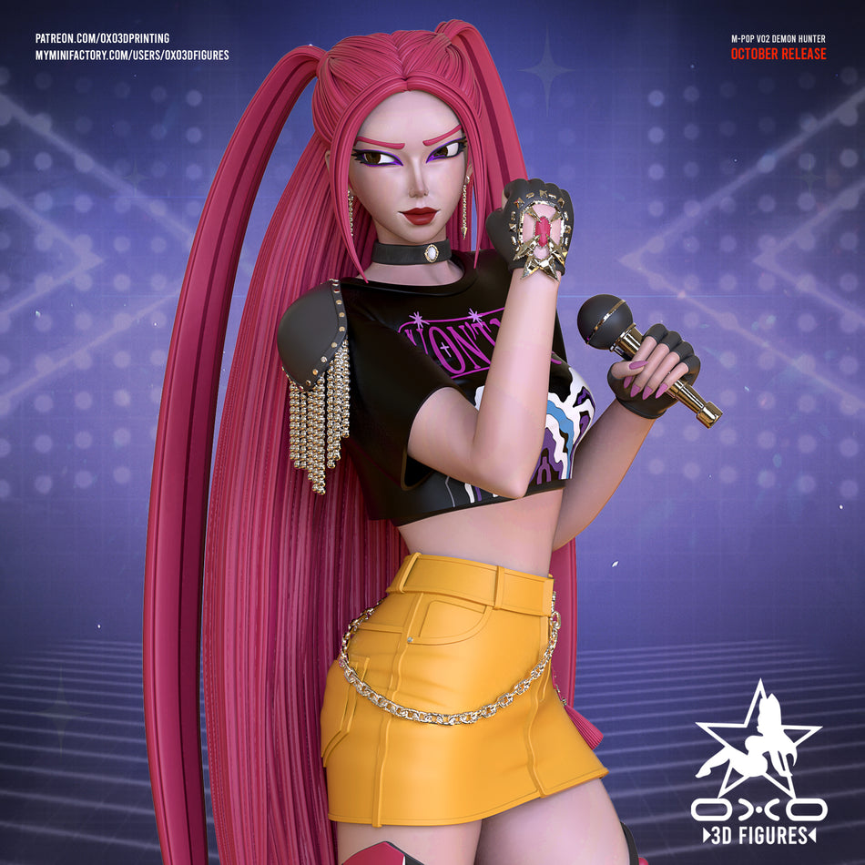 Mira Classic Outfit Garage Kit Figure - Kpop Demon Hunters | Oxo3d