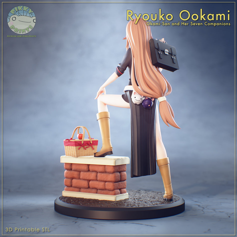 Ryouko Ookami Figure (Okami-san and Her Seven Companions)