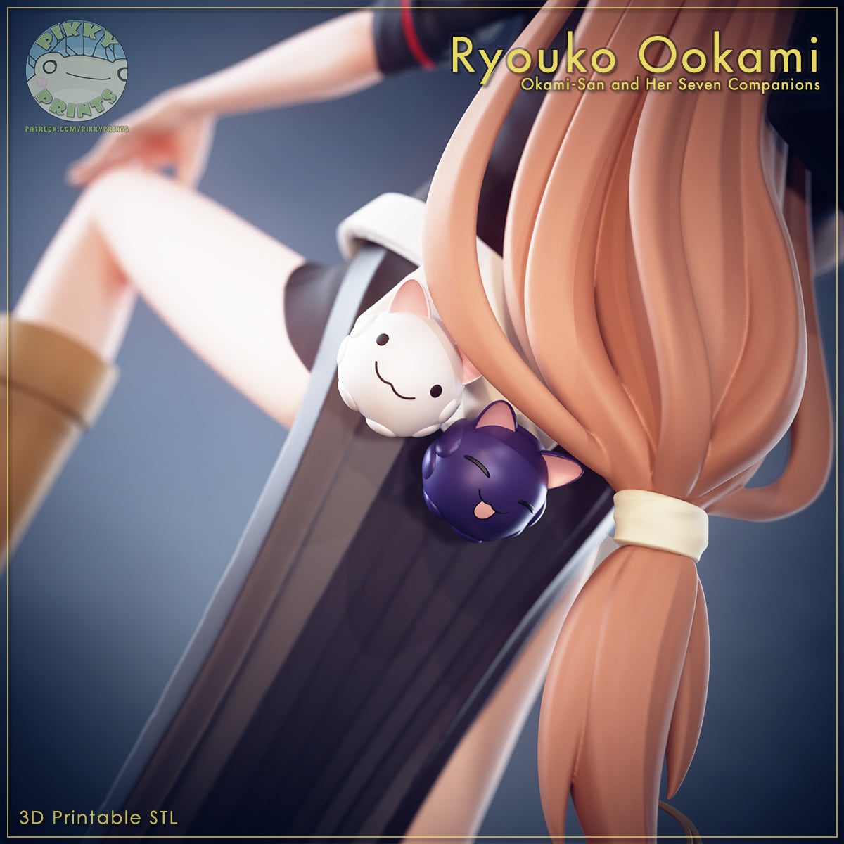 Ryouko Ookami Figure (Okami-san and Her Seven Companions)