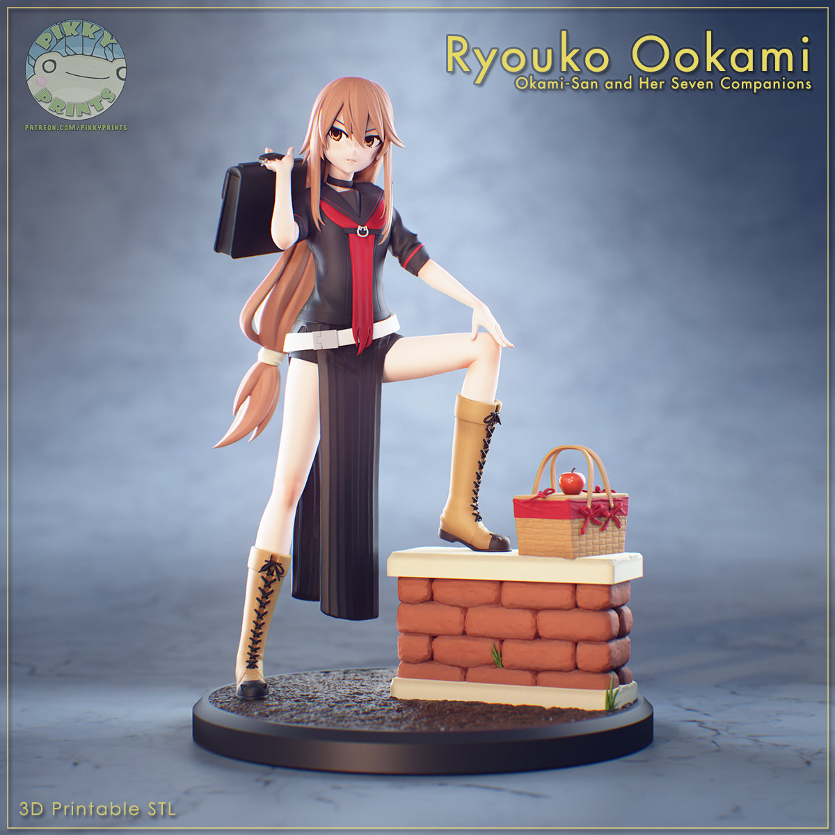 Ryouko Ookami Figure (Okami-san and Her Seven Companions)