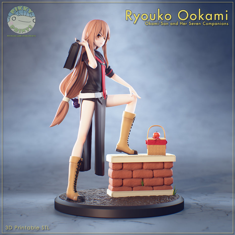 Ryouko Ookami Figure (Okami-san and Her Seven Companions)