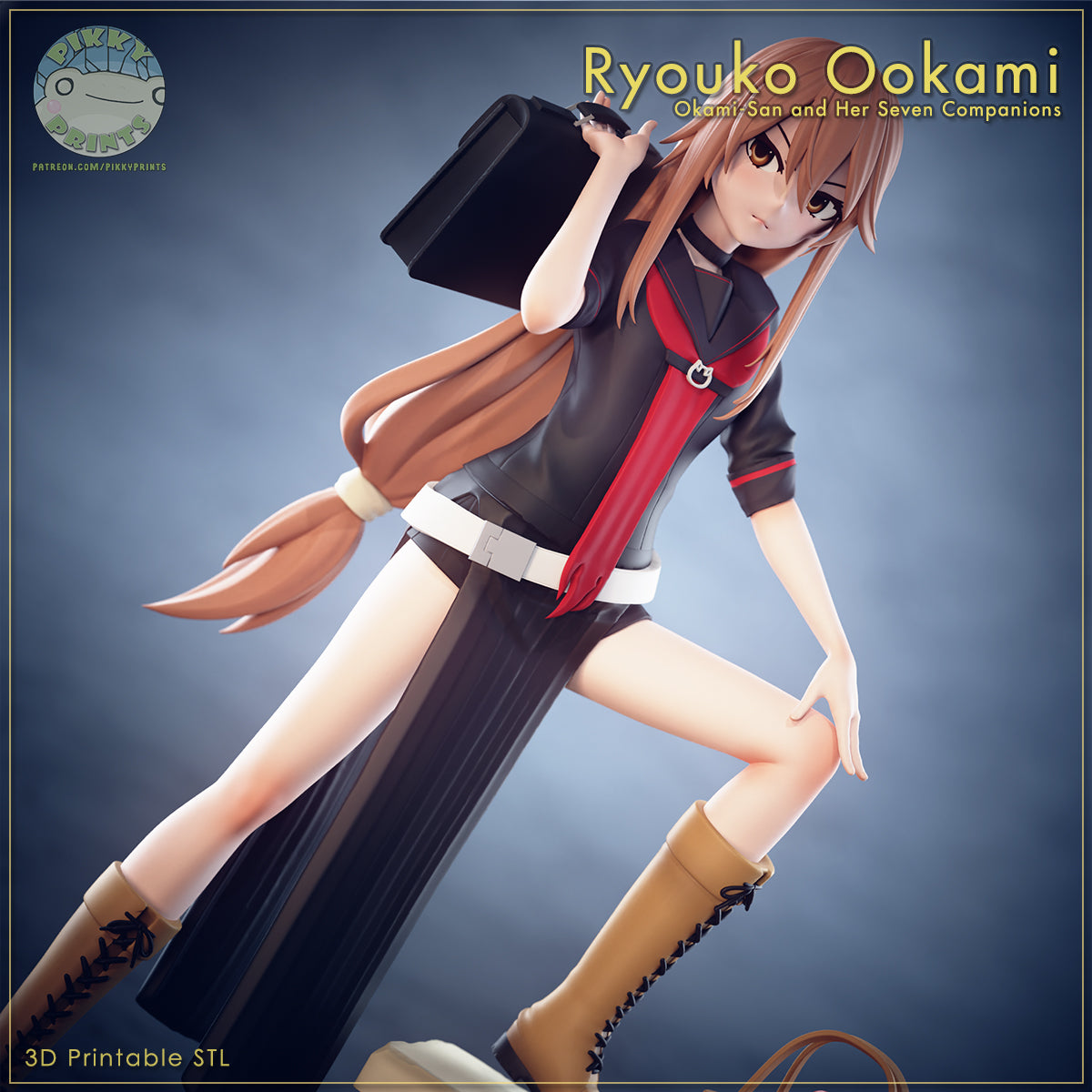 Ryouko Ookami Figure (Okami-san and Her Seven Companions)