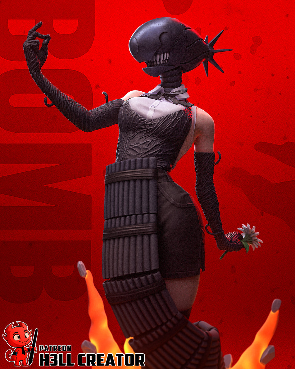 Reze Garage Kit Figure - Chainsaw Man | H3LLCreator