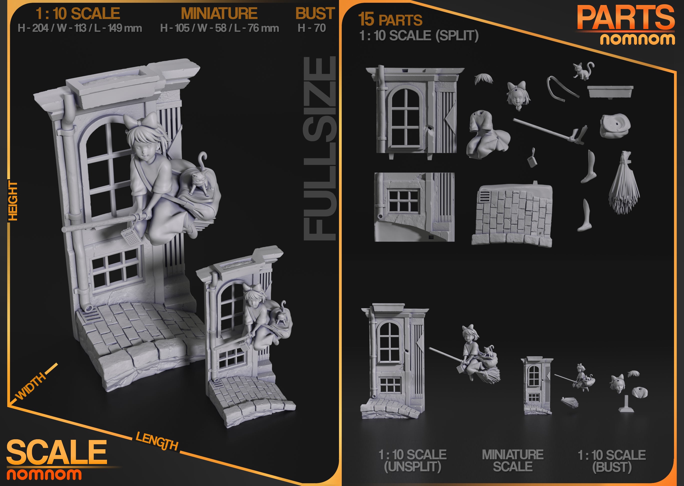 Kiki Garage Kit Figure [Kiki's Delivery Service] (NomNom