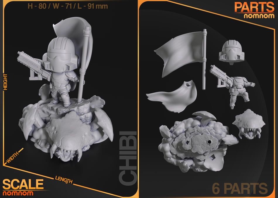 Helldivers 2 Chibi  [NomNom]