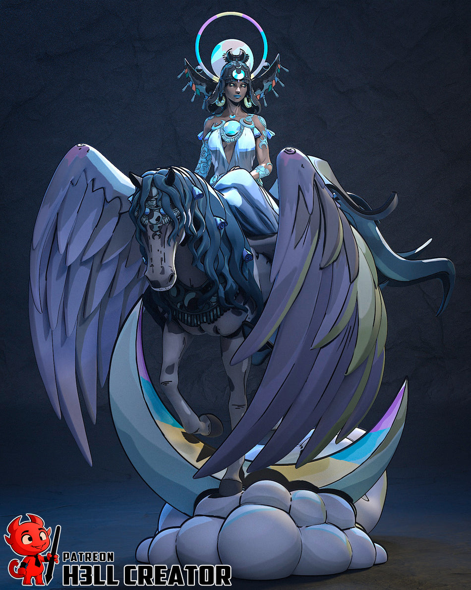 Selene Garage Kit Figure - Hades | H3LLCreator