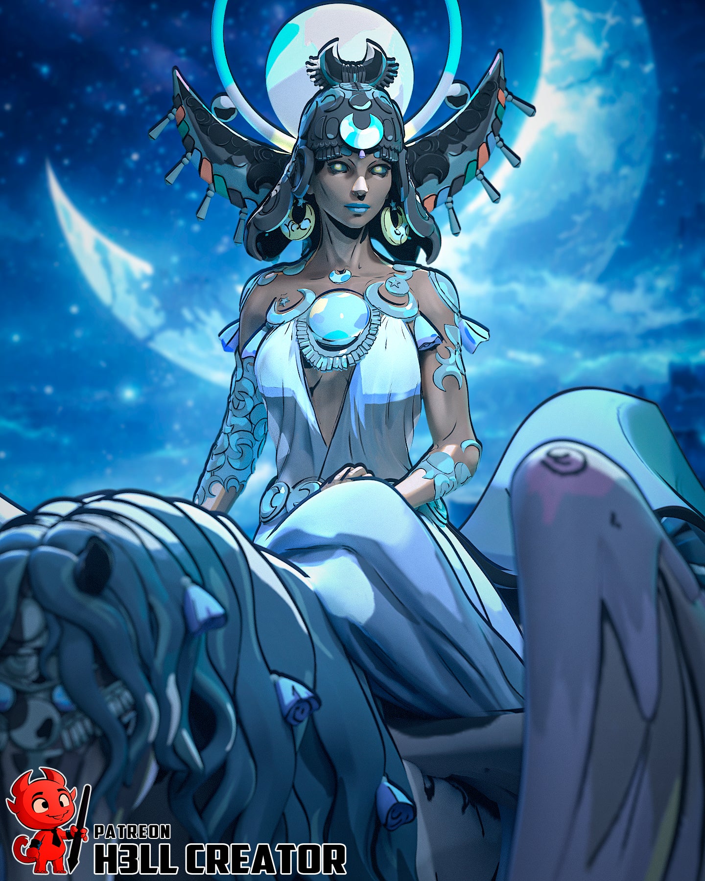 Selene Garage Kit Figure - Hades | H3LLCreator – Trisagion Models