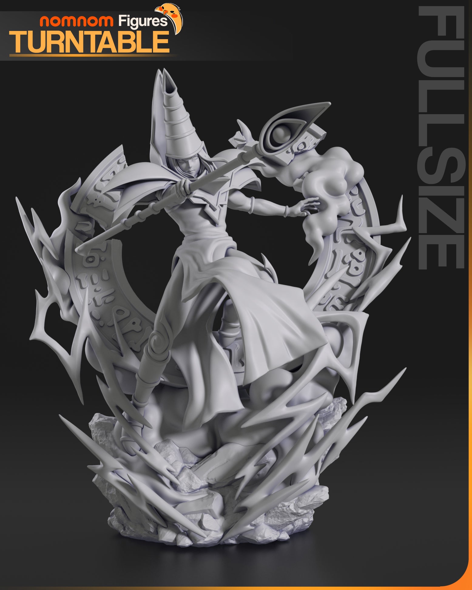 Dark Magician Garage Kit Figure (NomNom) – Trisagion Models