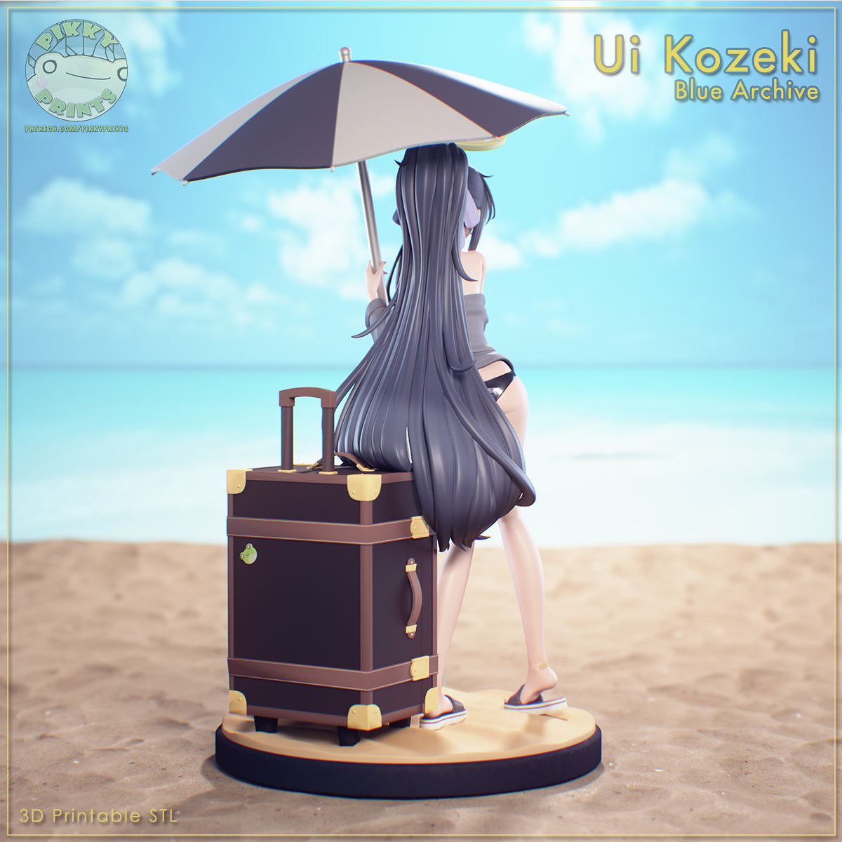 Ui Kozeki Garage Kit Figure - Blue Archive – Trisagion Models