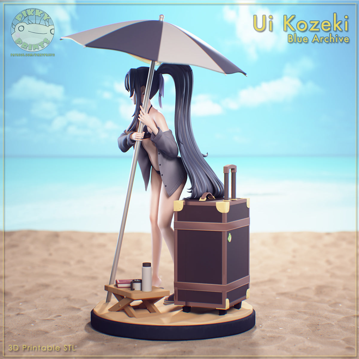 Ui Kozeki Garage Kit Figure - Blue Archive – Trisagion Models