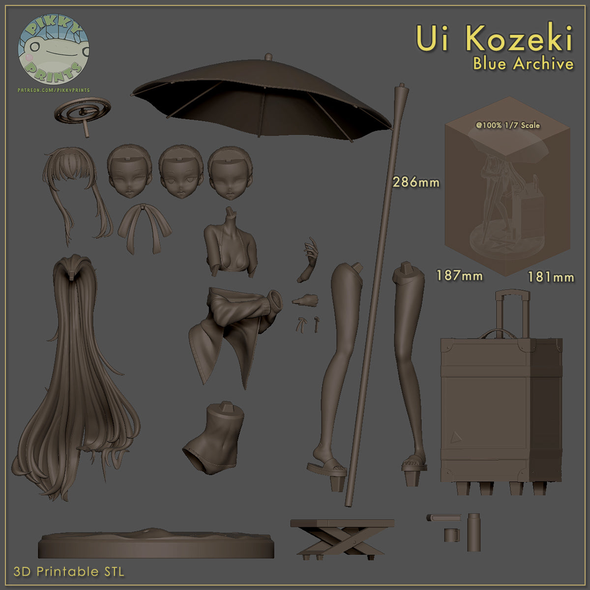 Ui Kozeki Figure - Blue Archive