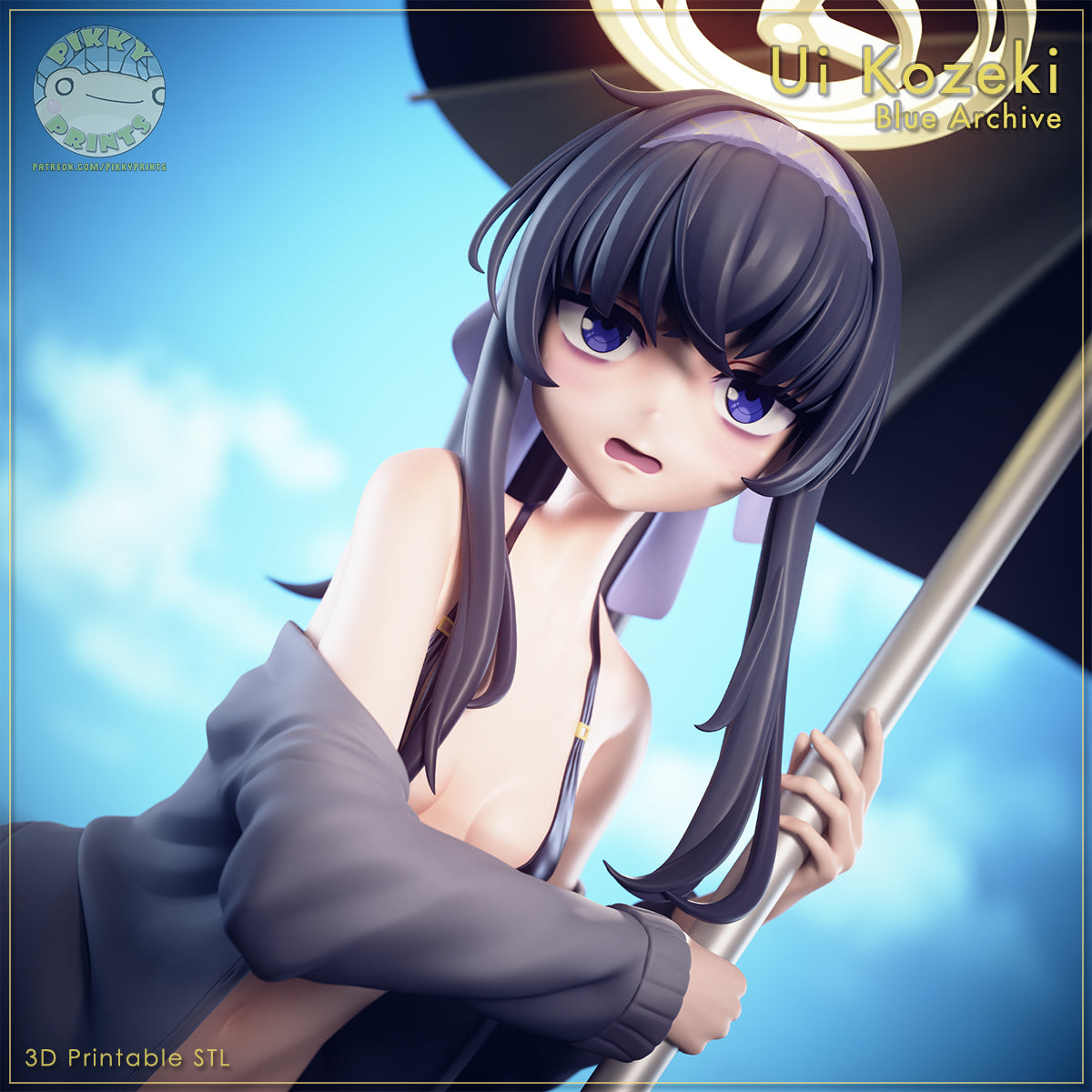 Ui Kozeki Garage Kit Figure - Blue Archive – Trisagion Models