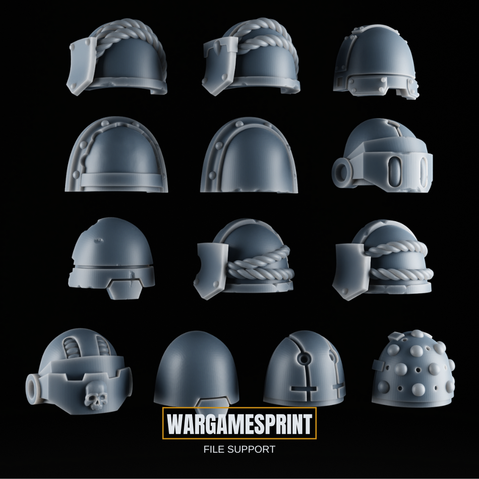 Shoulder Pads - Heavy Guards