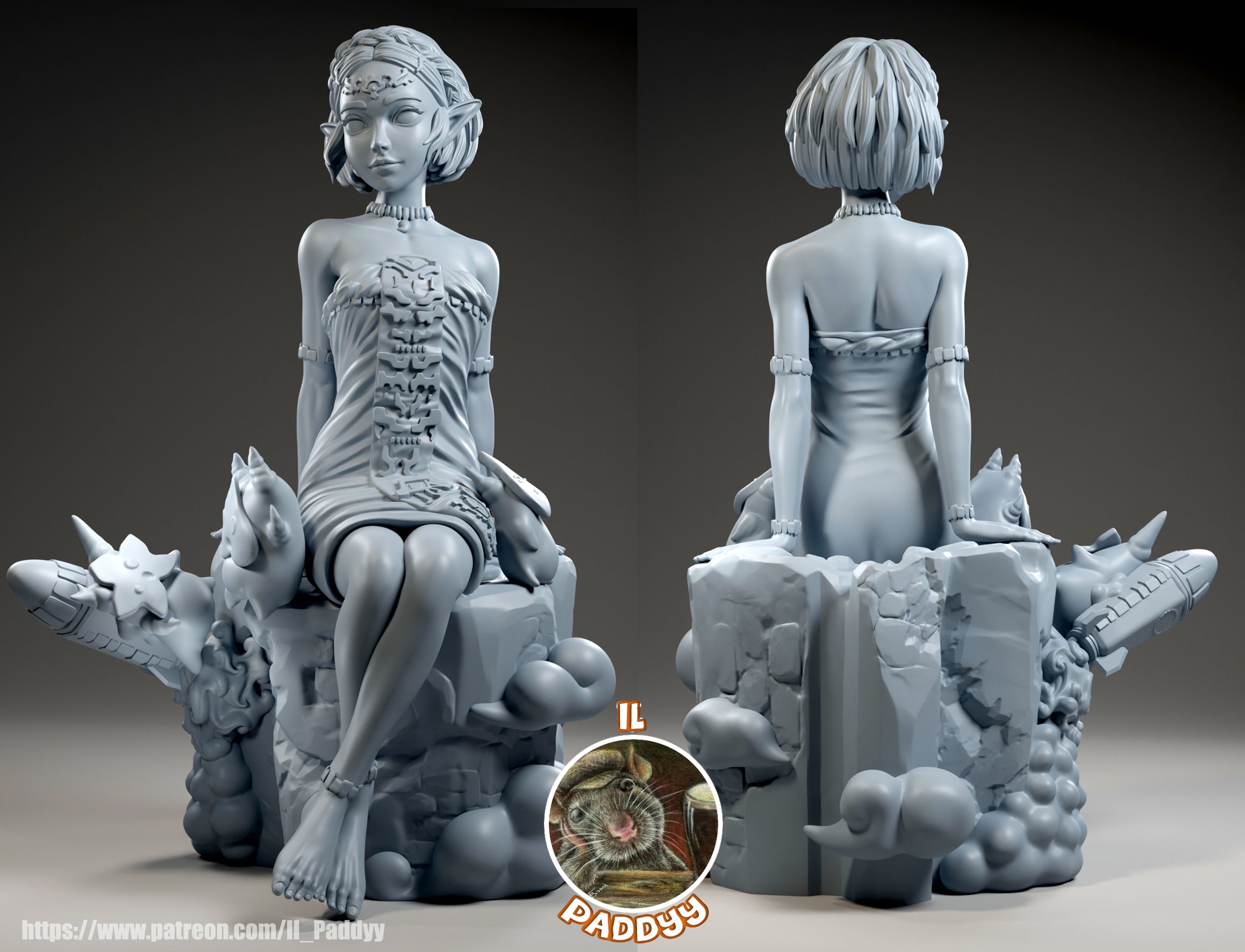 Zelda Garage Kit Figure - Il_Paddyy – Trisagion Models