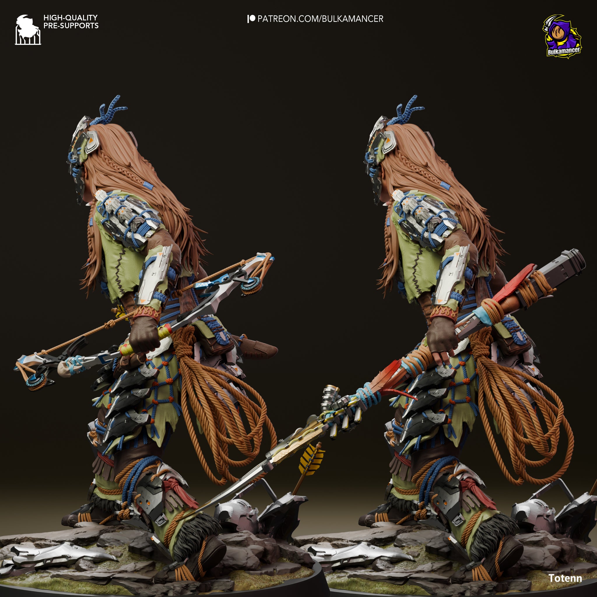 Aloy Garage Kit Figure (Horizon: Forbidden West) – Trisagion Models