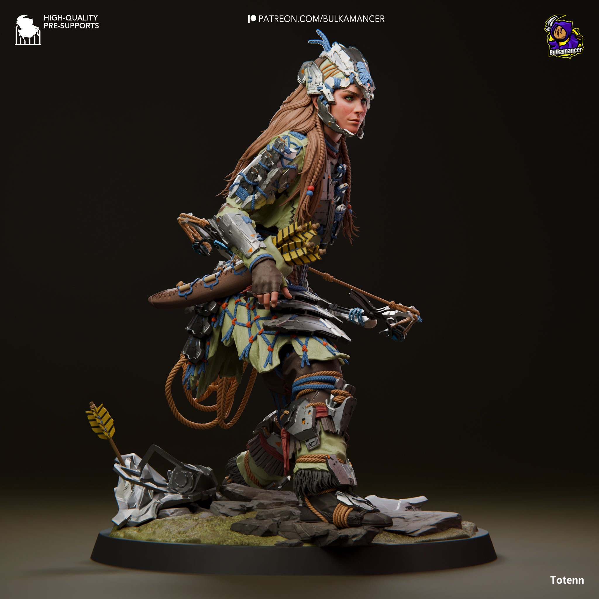Aloy Garage Kit Figure (Horizon: Forbidden West) – Trisagion Models