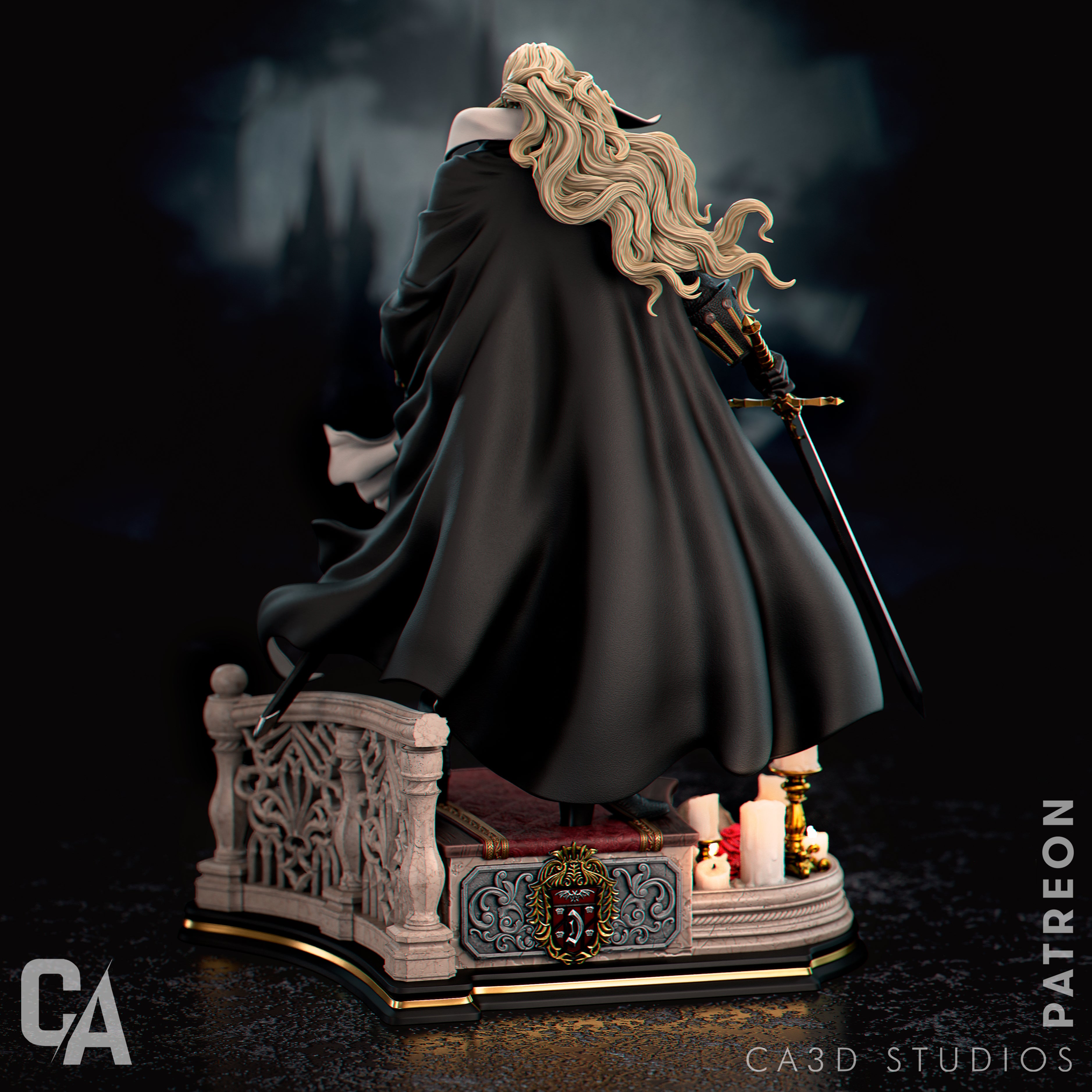 Alucard Garage Kit Figure (CA3D) – Trisagion Models
