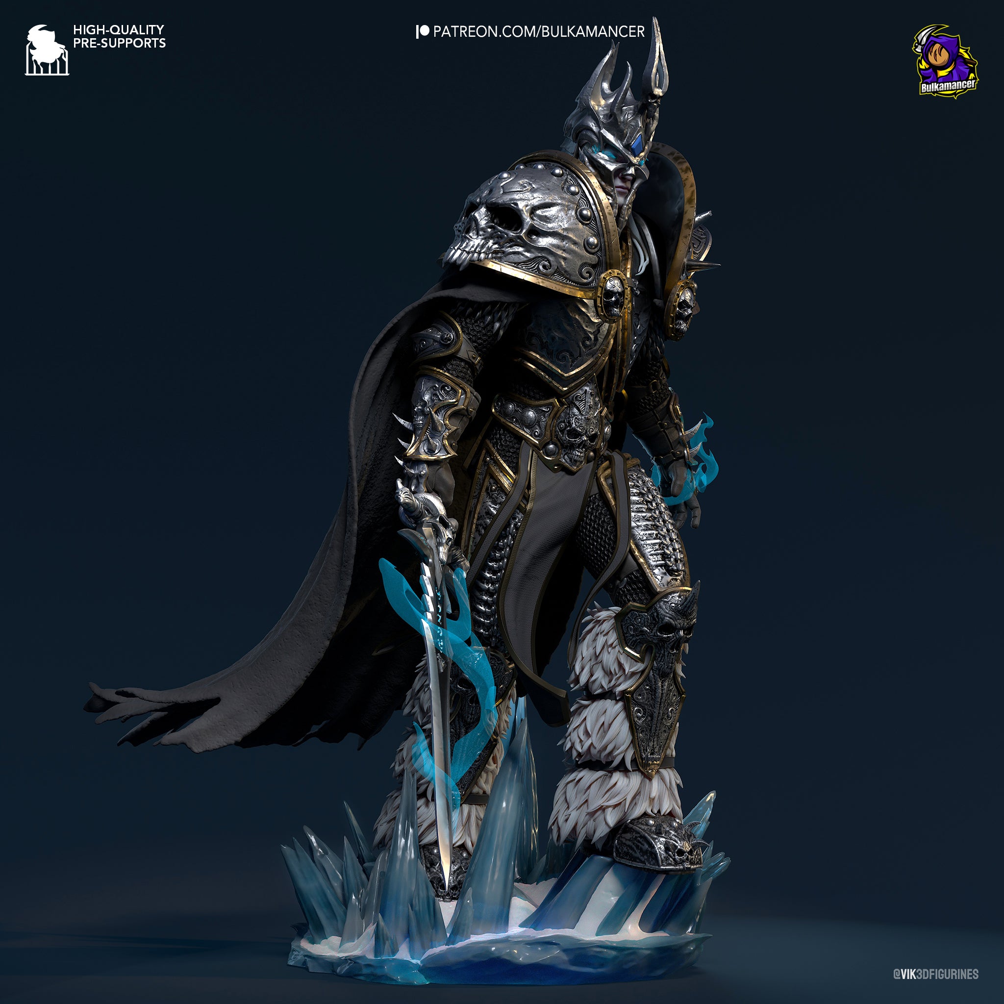 Arthas Garage Kit Figure (World of Warcraft) – Trisagion Models