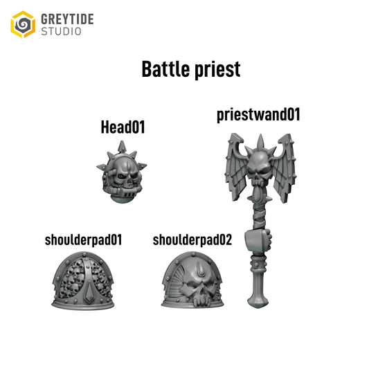 Battle Priest Pack - Crimson Lords