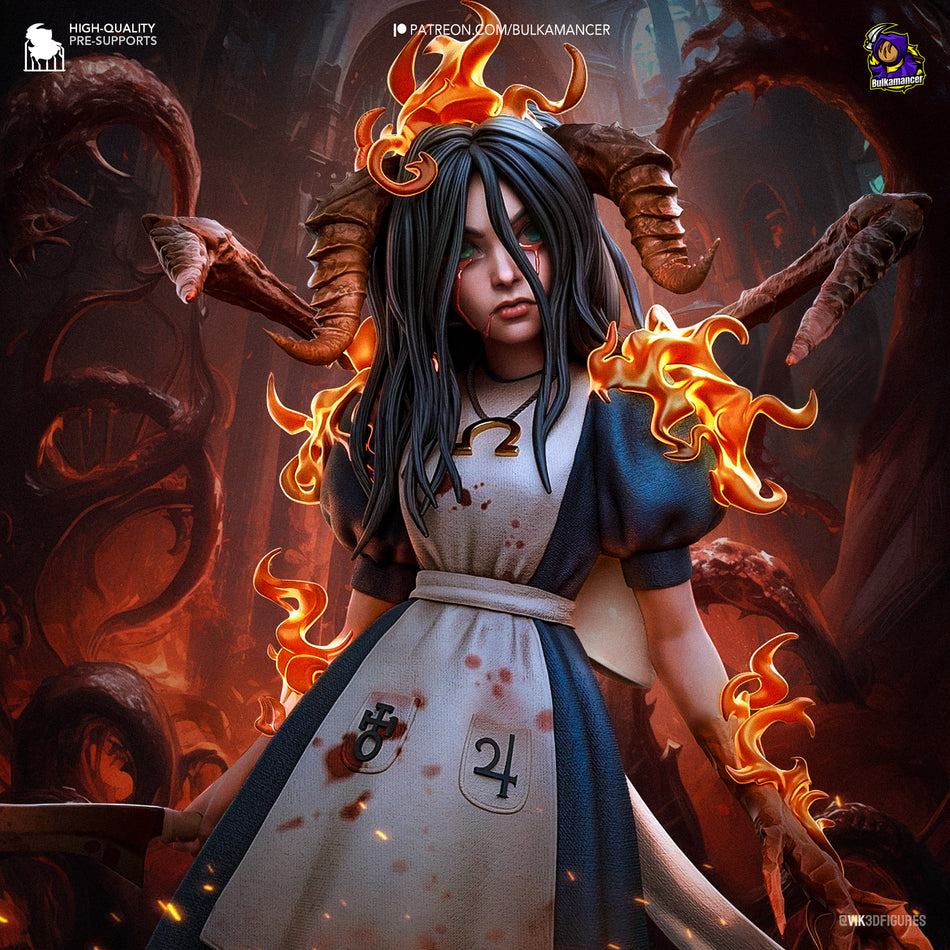 Alice Garage Kit Figure - American McGee's Alice | Bulkamancer Sculpts