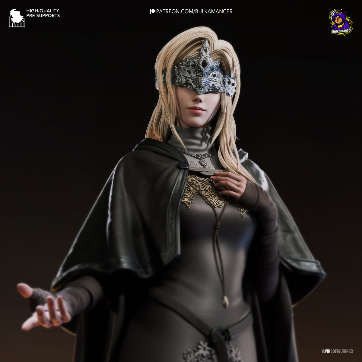 Fire Keeper Garage Kit Figure (Dark Souls 3) – Trisagion Models
