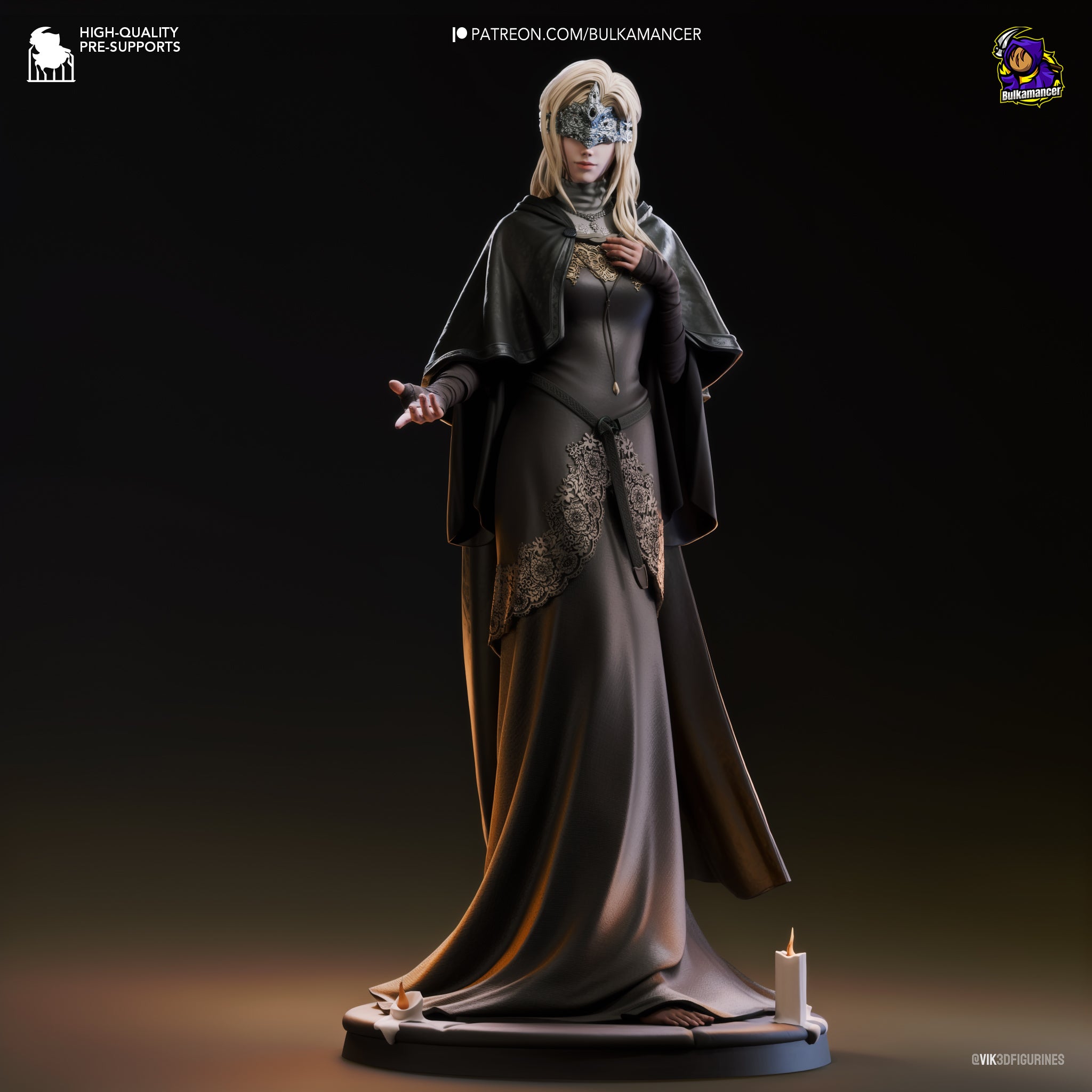 Fire Keeper Garage Kit Figure (Dark Souls 3) – Trisagion Models