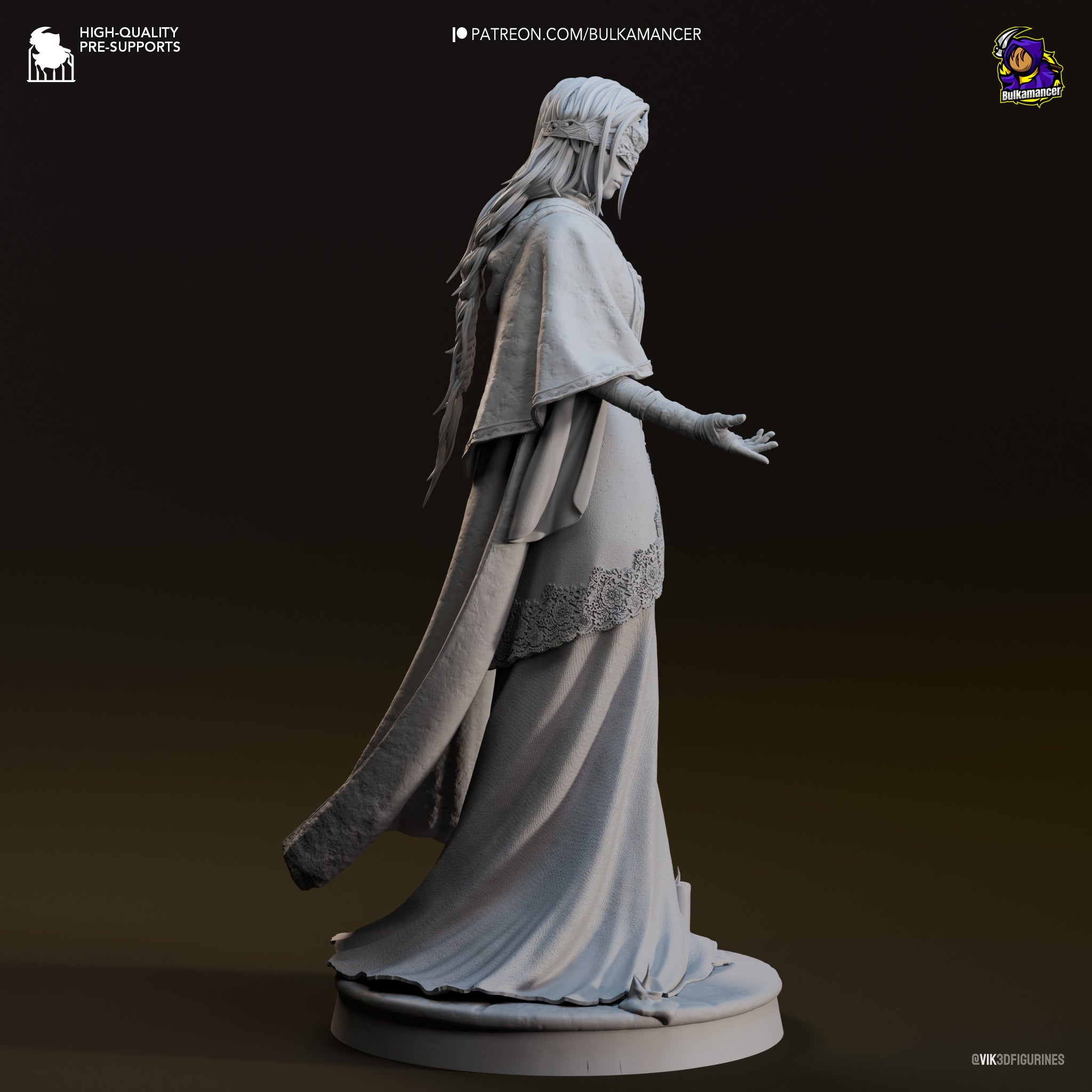 Fire Keeper Garage Kit Figure (Dark Souls 3) – Trisagion Models