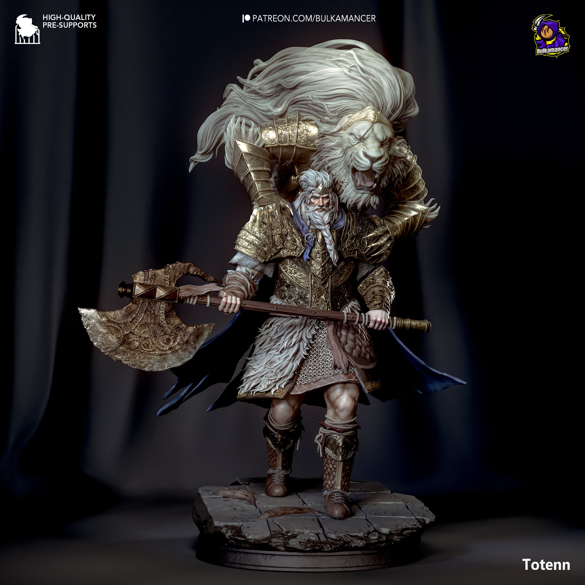 Godfrey Garage Kit Figure (Elden Ring) – Trisagion Models