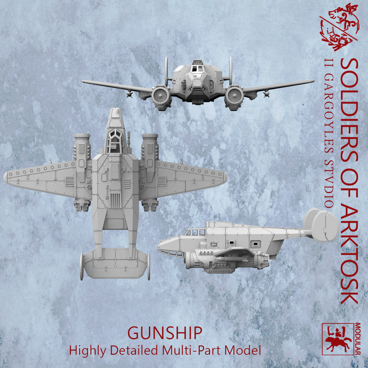 Gunship - Soldiers of Arktosk