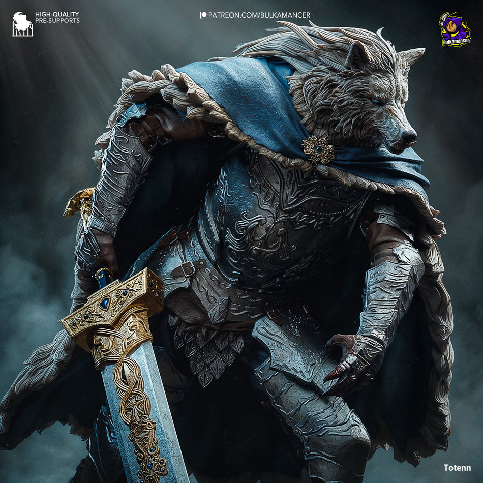 Blaidd Garage Kit Figure - Elden Ring | Bulkamancer Sculpts