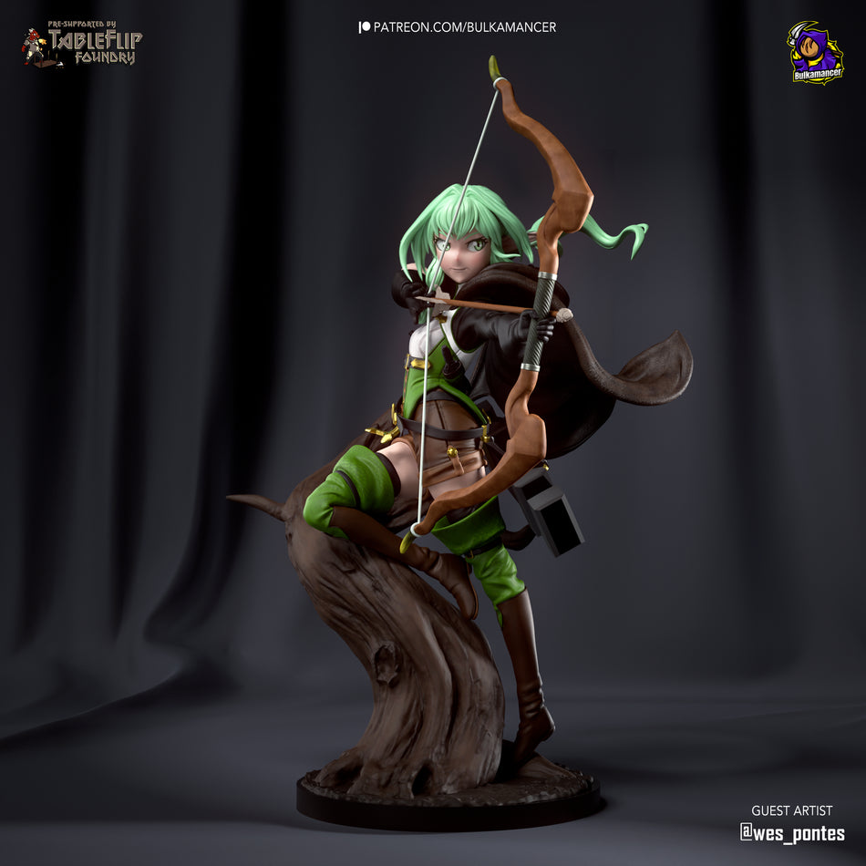 High Elf Archer Garage Kit Figure (Goblin Slayer)