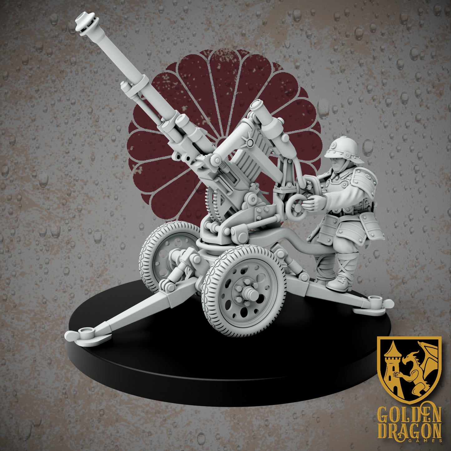 Empire of Japan - Carriage Support Weapons Crew Set