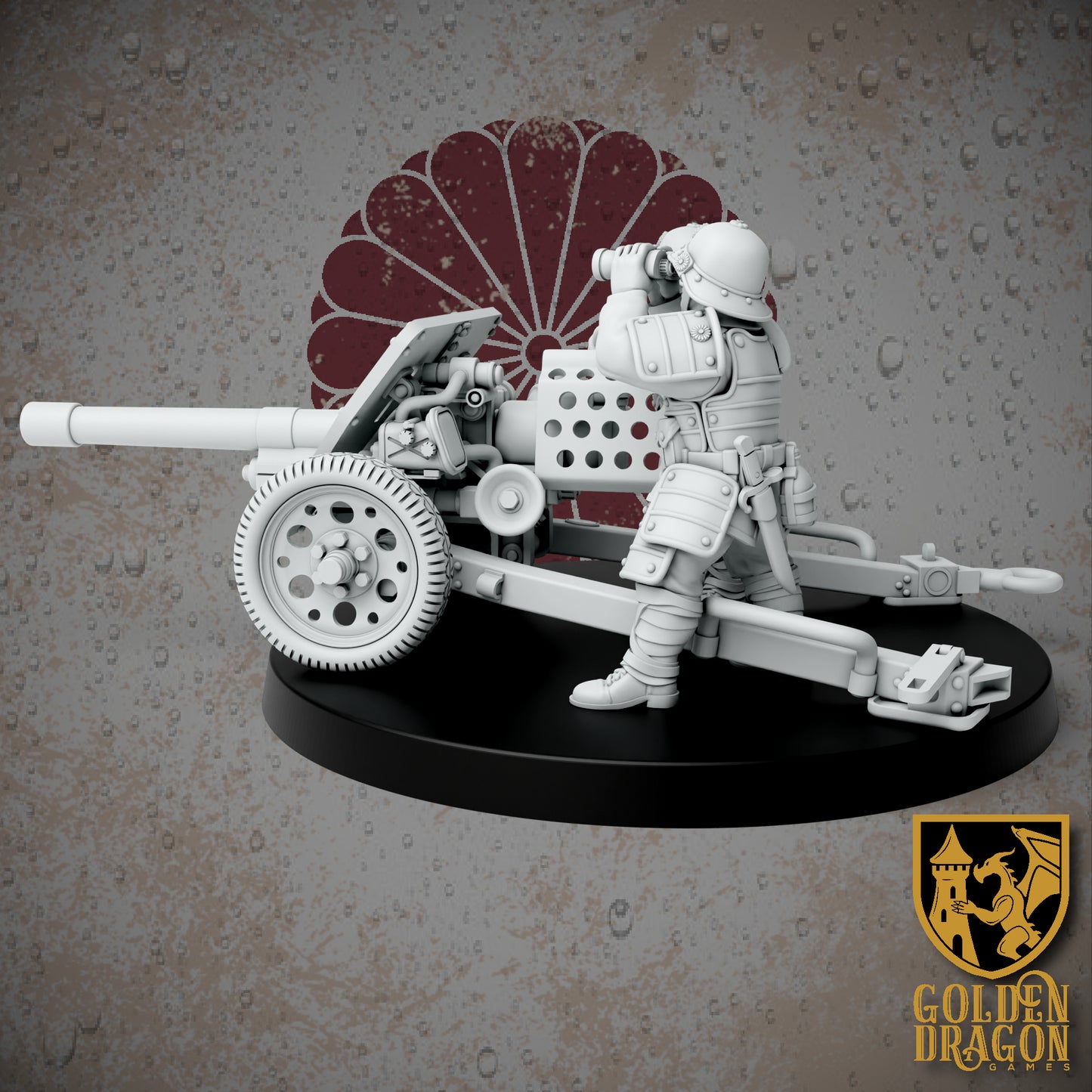 Empire of Japan - Carriage Support Weapons Crew Set