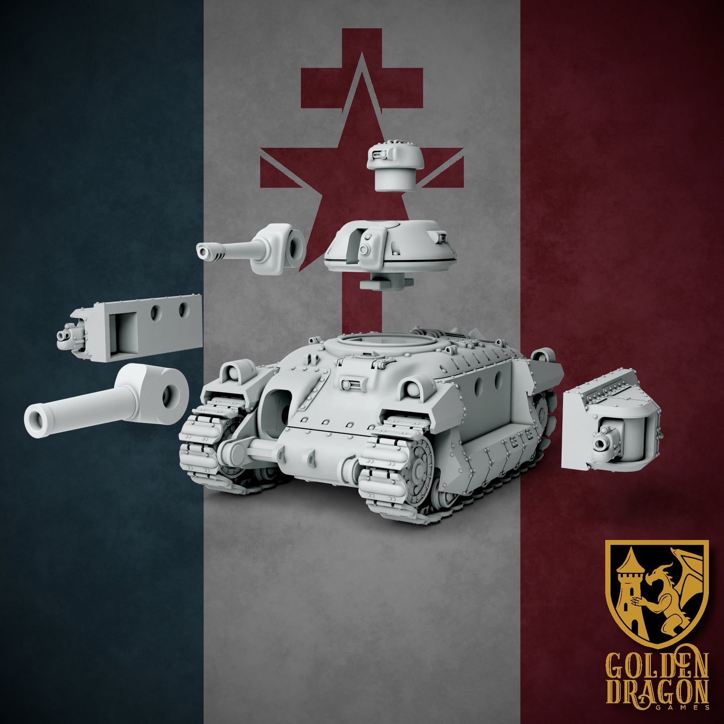 R-1B Liberté Medium Battle Tank - New French Republic