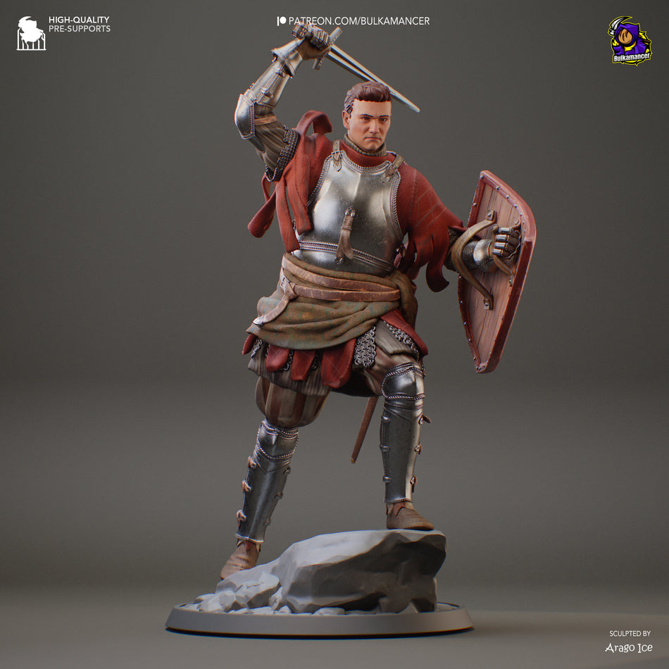 Henry of Skalitz Garage Kit Figure - Kingdom Come Deliverance II | Bulkamancer Sculpts